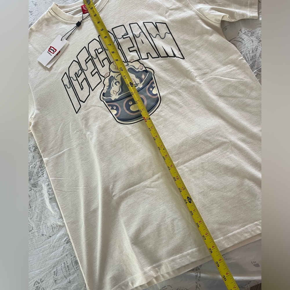 ICECREAM 🍦men’s toppings ss t shirt size M in a white / cream color NWT 🍭 - Picture 9 of 13